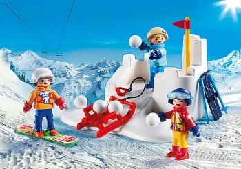 Lucha de Bolas de Nieve_